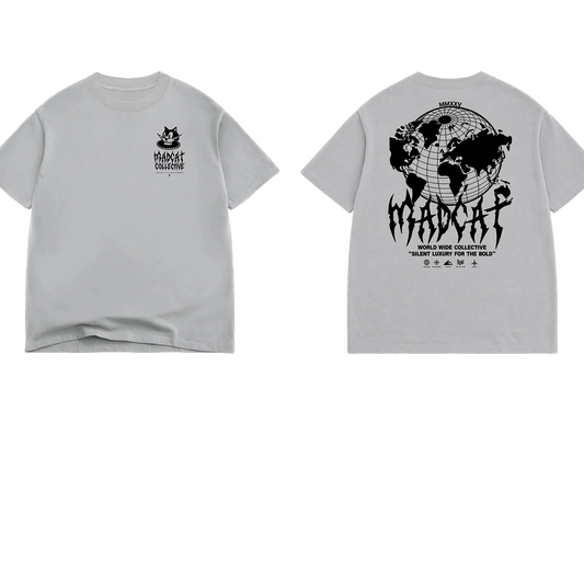 MC//C WORLDWIDE TEE GREY